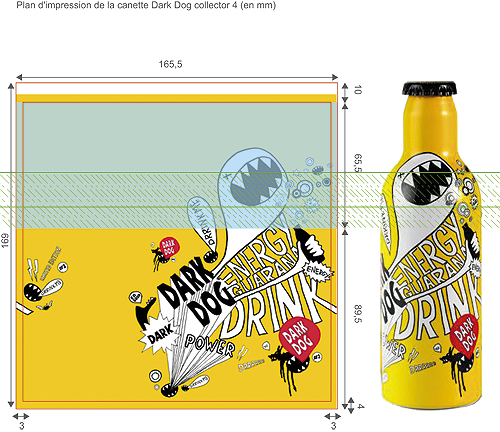 dark dog bottle technical settings