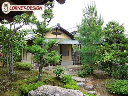 Pavillon de thé, temple Tenryu-ji, Arashiyama. Photo Lornet-Design, 2015.